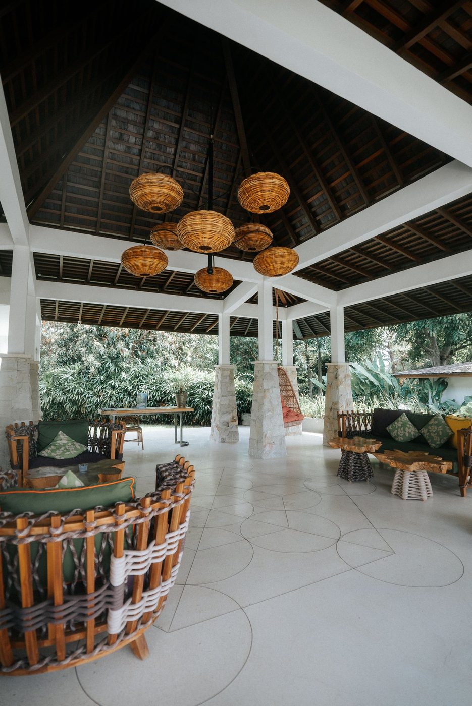 Umani Resort lounge pavilion